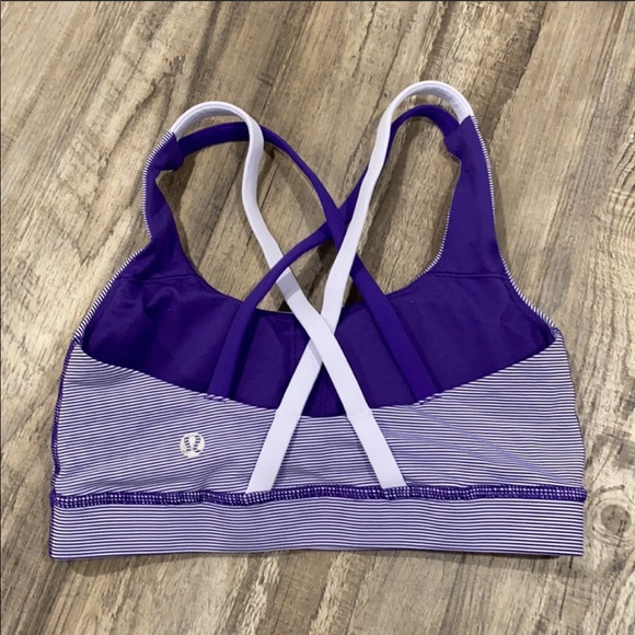 lululemon athletica Other - Lululemon Yoga Energy Sports Bra Bruised Berry